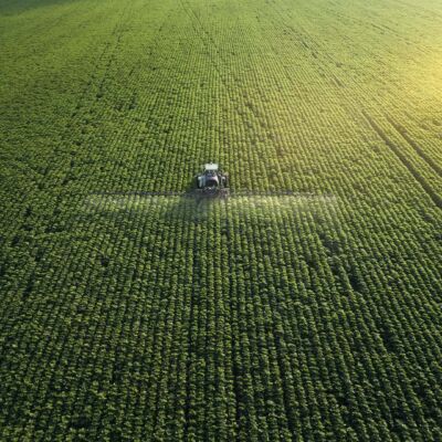 aerial-tractor-in-field-iStock-1154958041